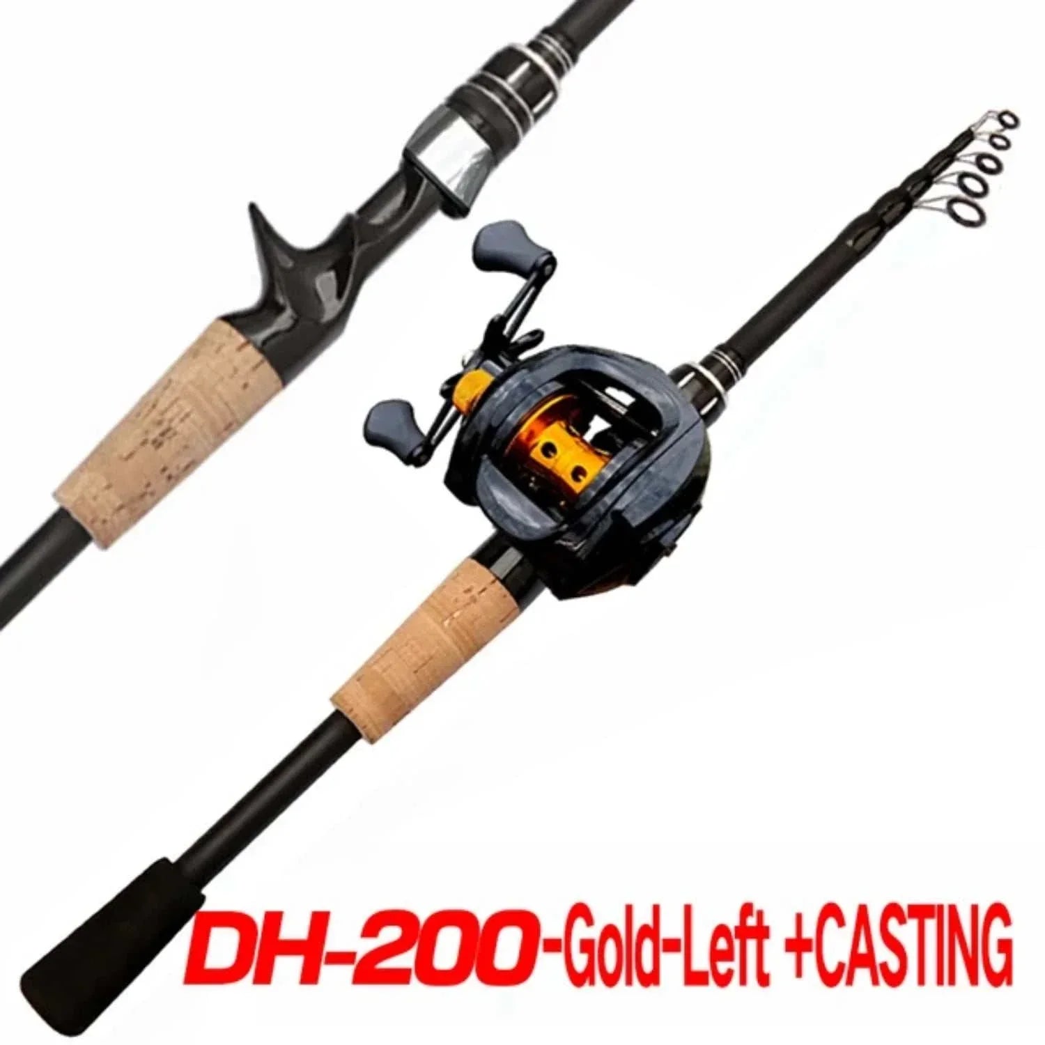 Lure Weight Baitcast Fishing Rod